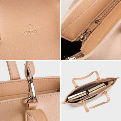Túi Yuumy ( Thời trang nữ dáng ngang công sở - Túi xách da Bergen YTX57 )