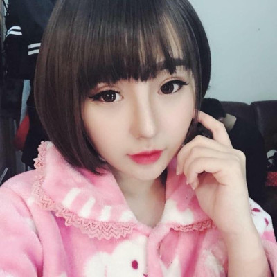 Tóc giả nguyên đầu cúp víc ngắn tém cao cấp - Tặng lưới chùm tóc