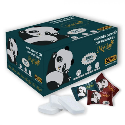 Khăn Nén Du Lịch Thể Thao Cao Cấp Mylan, Siêu Tiện Lợi 22 Cái/túi
