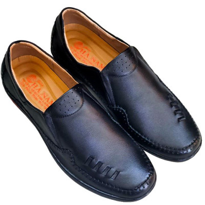 Giày mọi nam da bò thật HÀ NAM cao cấp GM2037