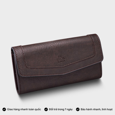 Ví nam da bò Lata ( Thời trang nam - Ví da thật LVN54 )