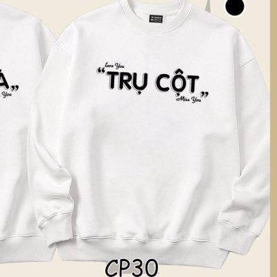 Áo Cặp Đôi Sweater form rộng nóc nhà trụ cột Mr.buffalo