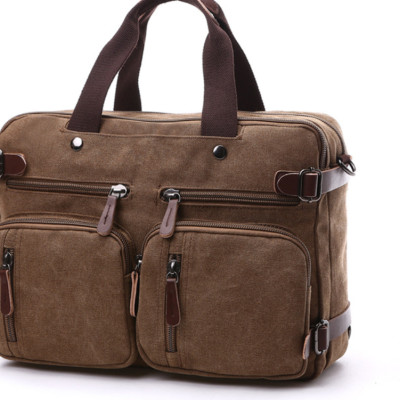 Túi xách du lịch 2 trong 1 vải cavans cao cấp mang phong cách mới