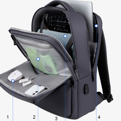 Balo nam laptop 17.3 inh thể thao đa chức năng cao cấp phong cách ca tính mới