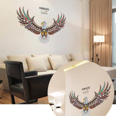 Decal dán tường 3D EAGLE AmyShop DKN095 (74 X 120 cm)