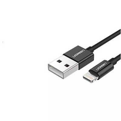 Ugreen UG40985US199TK 1M màu Đen Cáp Lightning sạc + truyền dữ liệu cho iPhone - HÀNG CHÍNH HÃNG