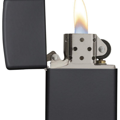 Bật Lửa Zippo Black Matte 218