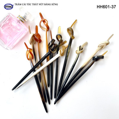 Trâm Cài Tóc Bằng Sừng Đầu Trâm Thắt Nút Kiểu Dáng Lạ Độc Đáo Tỉ Mỉ (HH601-37)