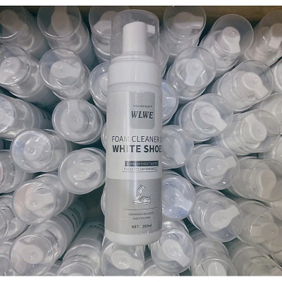 Chai xịt tạo bọt tuyết vệ sinh giày cao cấp, chai tẩy rửa giày không dùng nước 1 CHAI 200ml