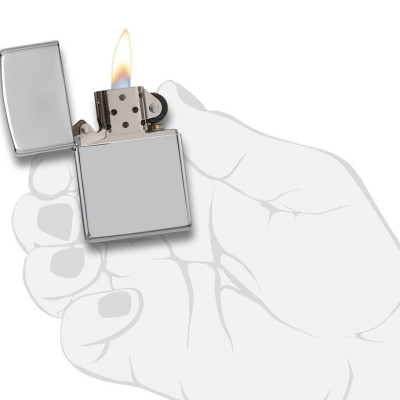 Bật Lửa Zippo Armor High Polished Chrome 167