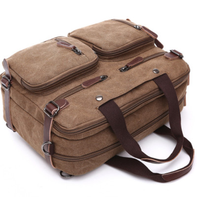 Túi xách du lịch 2 trong 1 vải cavans cao cấp mang phong cách mới