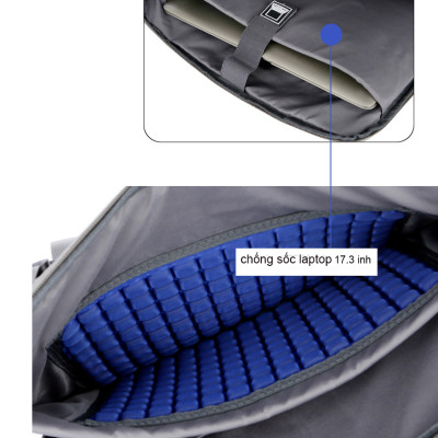 Balo laptop thông minh đa năng cao cấp phong cách mới 17,3 inh