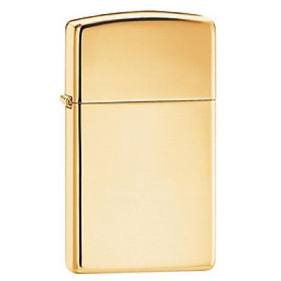 Bật Lửa Zippo Slim Solid Brass 1654B