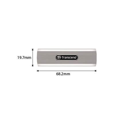 Ổ cứng di động SSD Transcend 512GB/1TB/2TB ESD320A USB 10Gbps type A – Hàng Chính Hãng