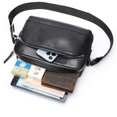 Túi đeo chéo nam da bò cao cấp BHM9250 Túi đeo vai dáng ngang