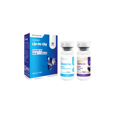 Combo LIN-PE-CHY (20ml) - Dung dịch Chuyên Trị Gà Bị Cựa Sau Đá_Fivevet