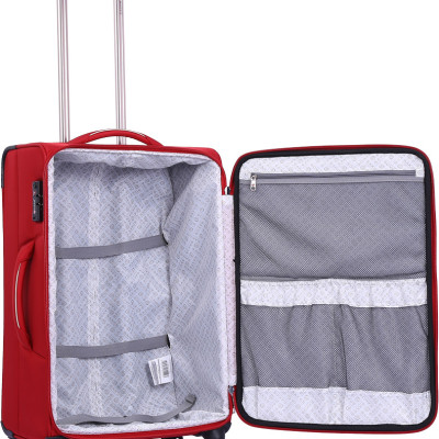 Vali Kéo Vải Du Lịch SAKOS NEO PILOTTE 6 - Size M (26inch)/ Ký Gửi (Trung) - Khóa TSA - Chống Thấm, Trượt Nước