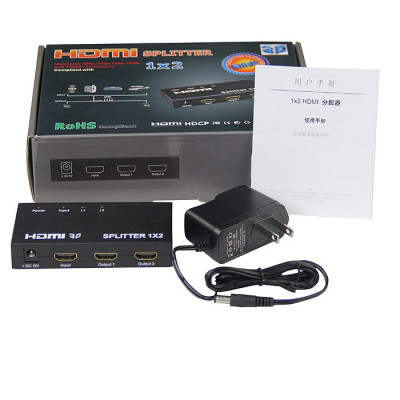 Bộ chia HDMI 1 ra 2 FULL HD 1080 HỖ TRỢ 3D - Hàng Nhập Khẩu