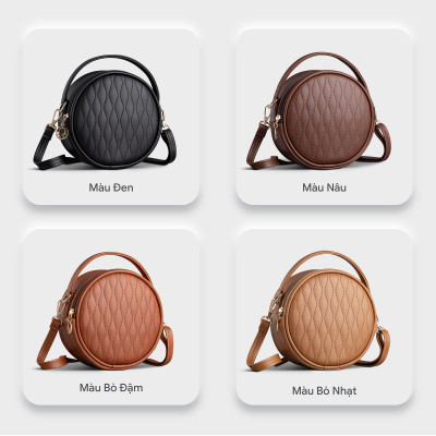 Túi Lata ( Thời trang nữ đi chơi size 17 - Túi đeo chéo da HN95 )