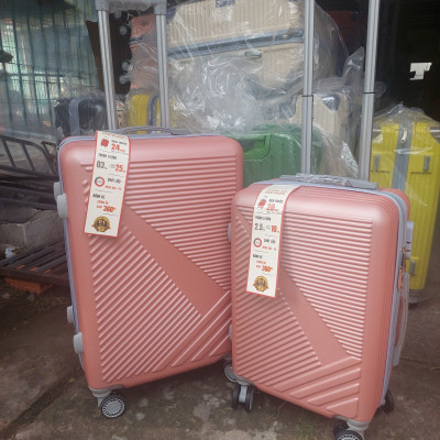 Bộ 2 cái Vali gia đình Tundo nhựa abs + pc size 20 và 24 đủ màu lựa chọn