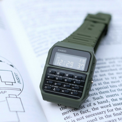 Đồng Hồ Nam Điện Tử Casio CA-53WF-3BDF Dây Nhựa