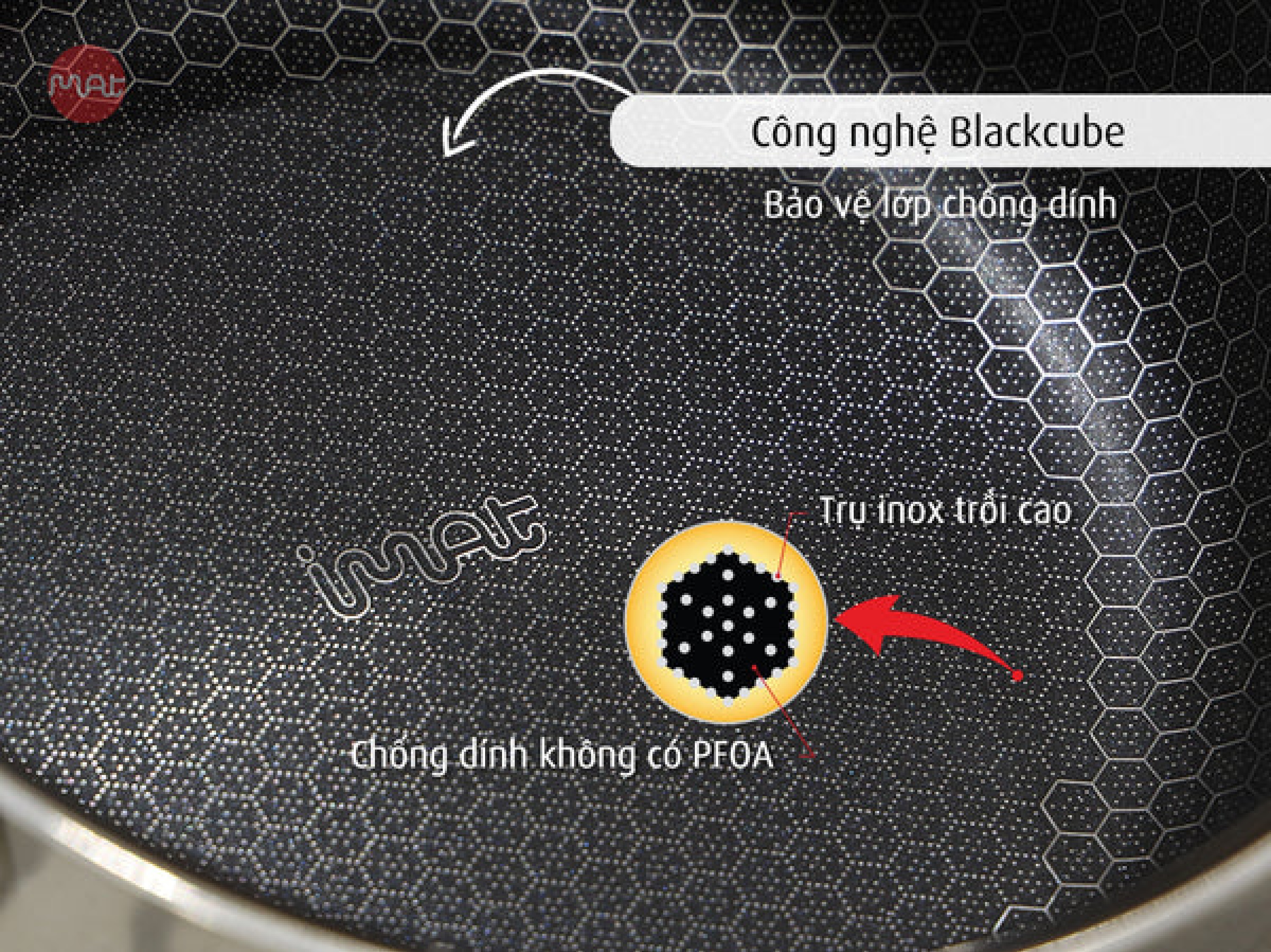 Chảo đa năng iMat Hybrid 32cm