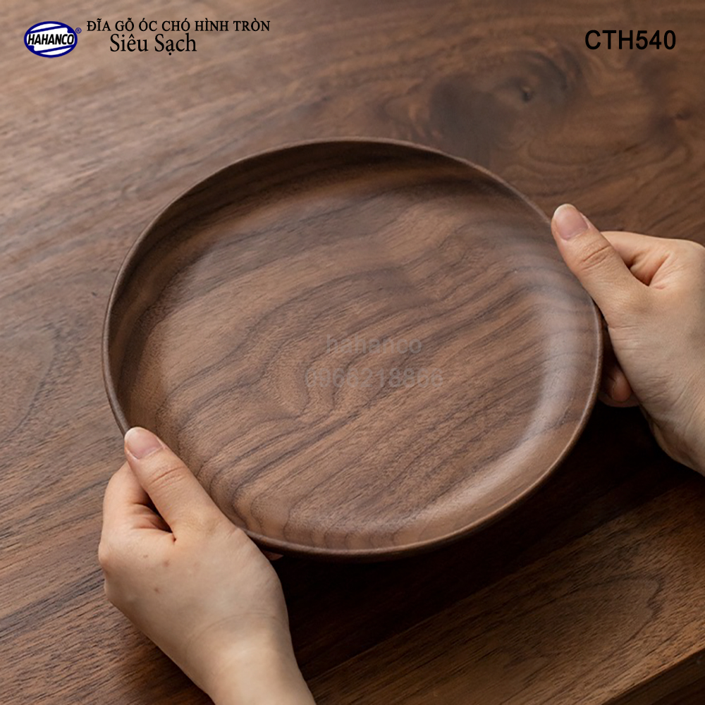 Đĩa Khay Gỗ Óc Chó (Đủ Size & Kiểu Dáng) hàng Xuất Khẩu - đựng đồ ăn/trang trí - đĩa bánh mì/trái cây/ bít tết/ pizza/ phụ kiện chụp ảnh, bày món ăn trong nhà hàng - Sang trọng trên bàn ăn