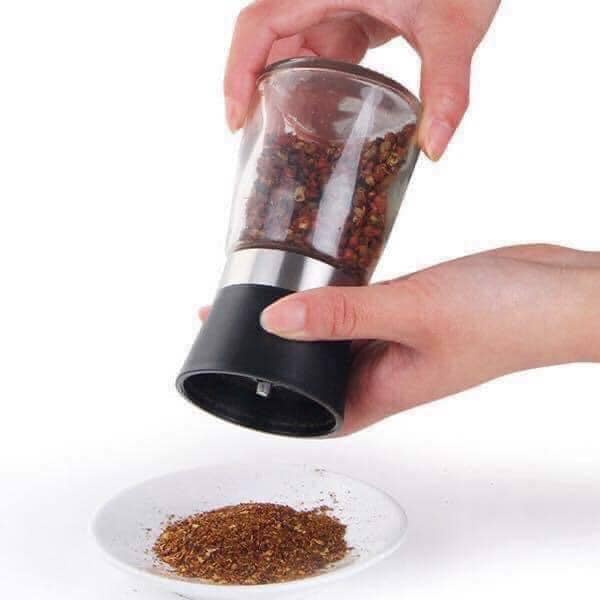 SET ĐÔI XAY MUỐI VÀ XAY TIÊU WMF NẮP ĐEN Hàng chính hãng