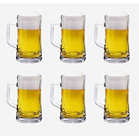 BỘ 6 CỐC THỦY TINH OCEAN MUNICH BEER MUG P0840 - 360ML