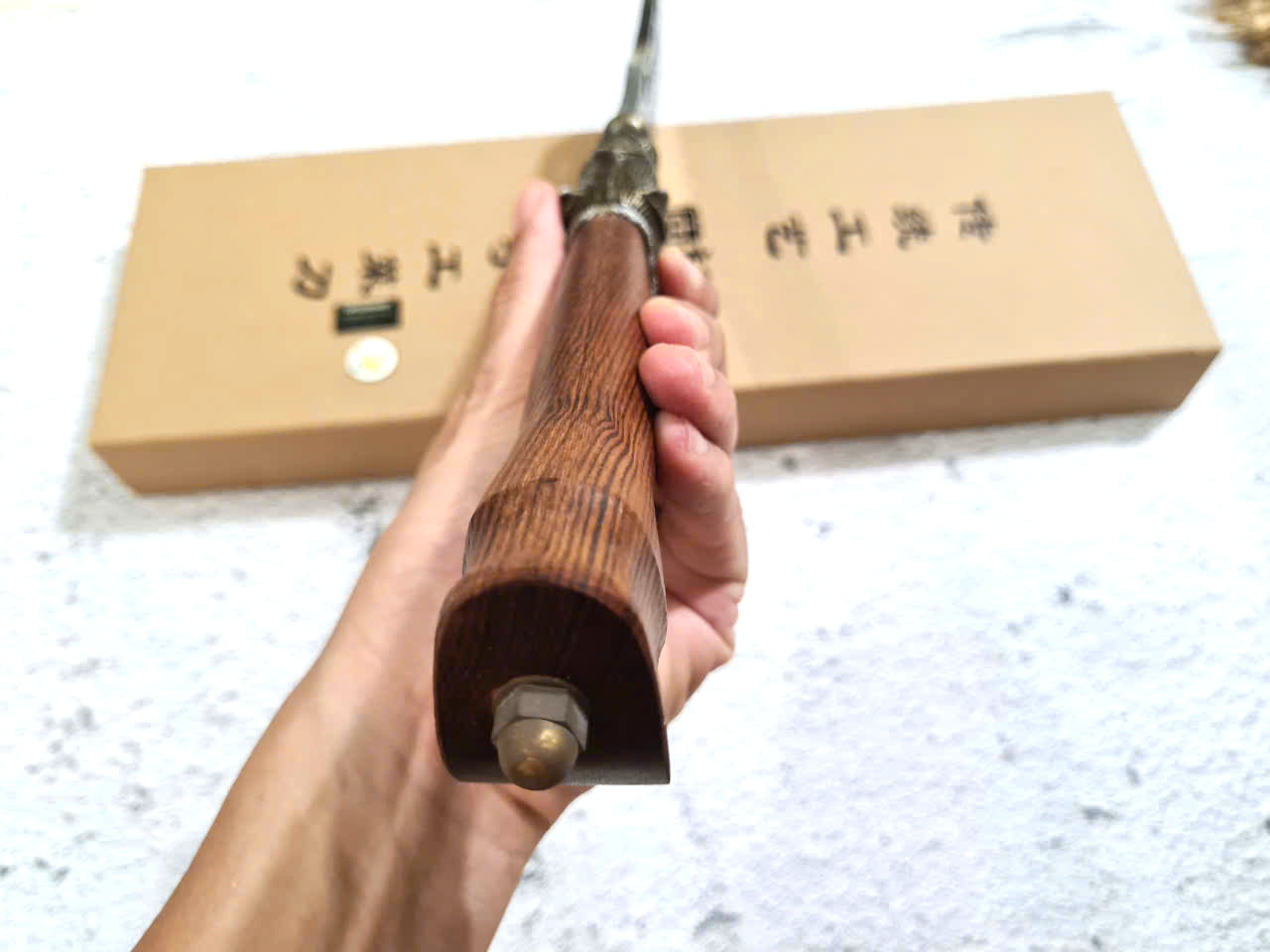 DAO BẾP , DAO CHẶT THÉP KHÔNG RỈ CAO CẤP MÃ A2 TR12 NTVN top