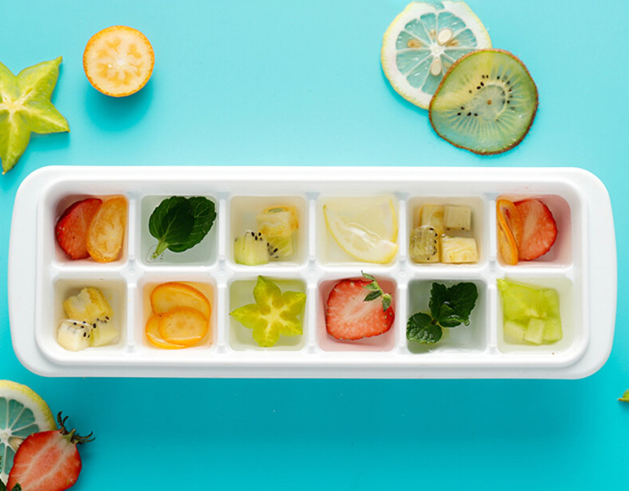 Khay làm đá viên kháng khuẩn, an toàn Nakaya Ice Tray - Hàng nội địa Nhật Bản |#nhập khẩu chính hãng| |#Made in Japan| |#K280|#K281|#K298|