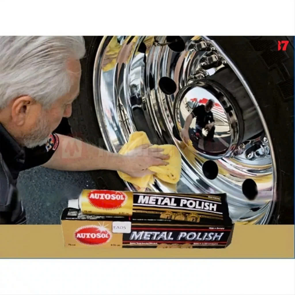 Tuýp Kem Đánh Bóng Inox, Kim Loại Autosol – Làm Sạch, Làm Mới XeMáÔTô Hiệu Quả