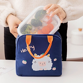 Túi giữ nhiệt giữ ấm đồ ăn đựng hộp cơm khi mang đi làm đi học