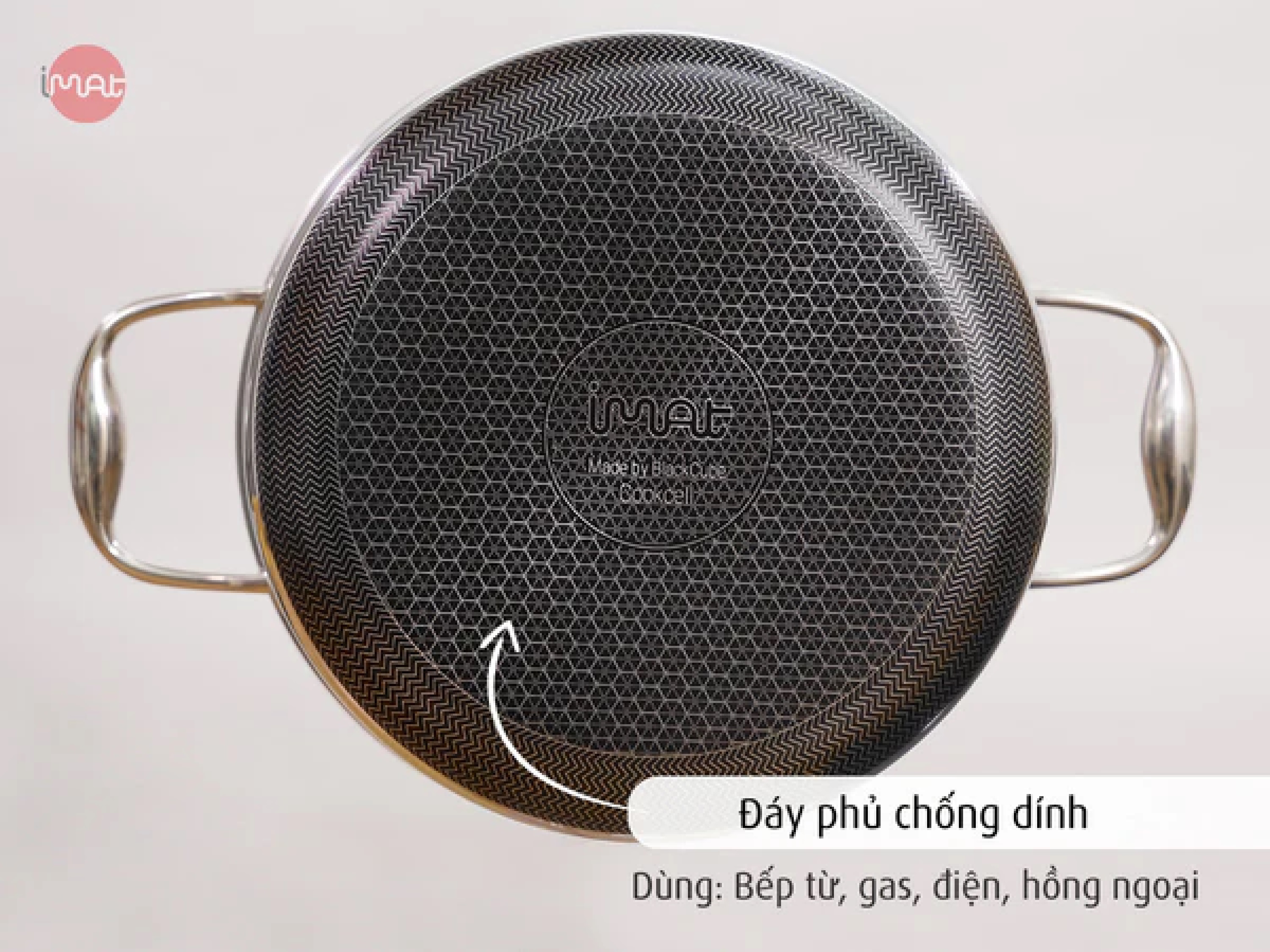 Chảo đa năng iMat Hybrid 32cm
