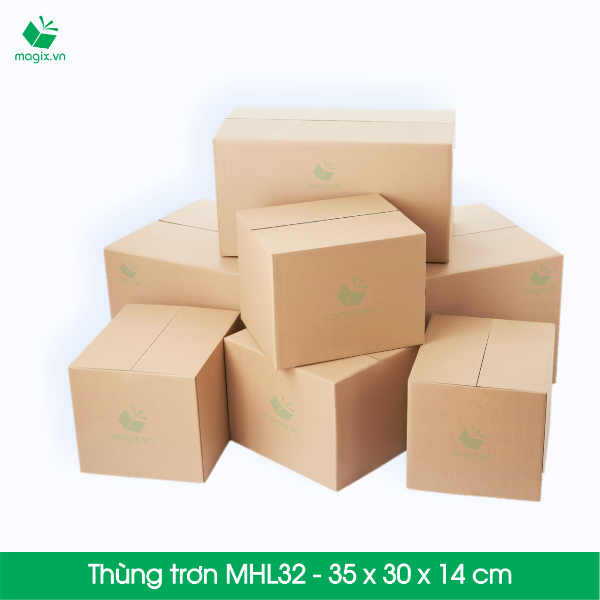 20 Thùng hộp carton - Mã MHL4 - Kích thước 40x30x20 (cm)