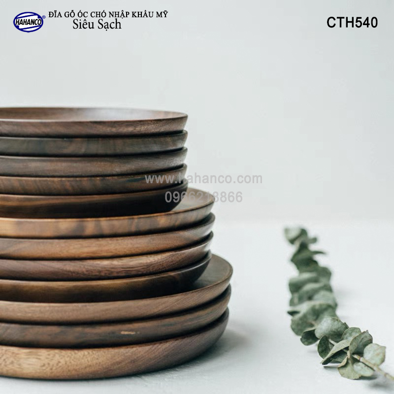 Đĩa Khay Gỗ Óc Chó (Đủ Size & Kiểu Dáng) hàng Xuất Khẩu - đựng đồ ăn/trang trí - đĩa bánh mì/trái cây/ bít tết/ pizza/ phụ kiện chụp ảnh, bày món ăn trong nhà hàng - Sang trọng trên bàn ăn