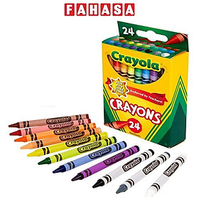 Hộp 24 Bút Sáp Màu Crayon - Crayola 523024