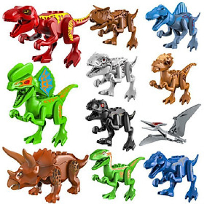 Mô Hình Đồ Chơi Khủng Long New4all Dinosauria Nhựa Nguyên Sinh An Toàn Cho Bé (Bộ 12 Khủng Long)