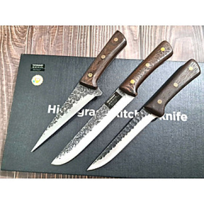 BỘ 3 DAO BẾP THÁI, LỌC MÃ TU TR8