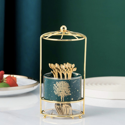 GIỎ ĐỰNG DĨA ĂN HOA QUẢ BẰNG SỨ  ĐÁY TRONG SUỐT VÔ CÙNG TINH TẾ VÀ SANG TRỌNG MẪU MỚI NĂM 2021 - VD34