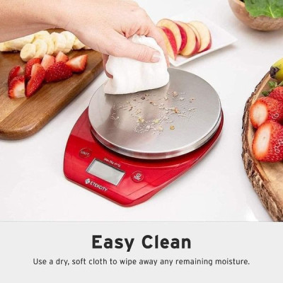 CÂN NHÀ BẾP ETEKCITY EK5150 RED Hàng Chính hãng