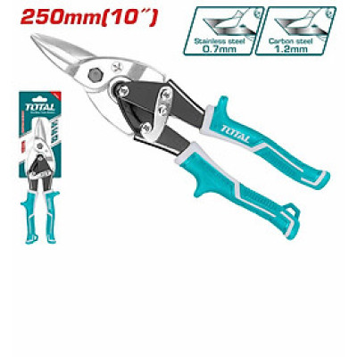 KÉO CẮT TÔN MỎ THẲNG, TRÁI, PHẢI 10INCH TOTAL THT522106, THT521106, THT523106 - HÀNG CHÍNH HÃNG