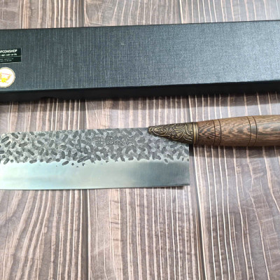 DAO BẾP - DAO THÁI HOA VĂN CAO CẤP MÃ A5 DT151 NT topcomshop vn