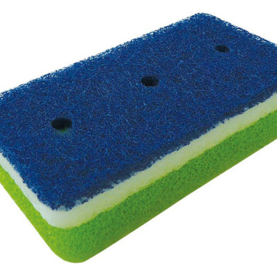 Combo 03 Mút rửa xoong nồi cao cấp Ohe 2 mặt mịn/thô - Nội địa Nhật Bản