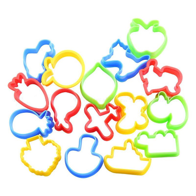 Bộ Khuôn Nặn Học Tập 16 Món Kiddy Clay 16SM