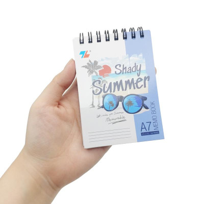 Sổ Lò Xo A7 Kẻ Ngang 160 Trang 70gsm - Thiên Long MB-002