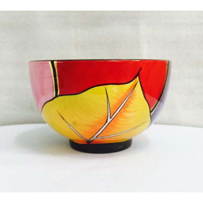 Chén tròn sơn mài Thanh Bình Lê