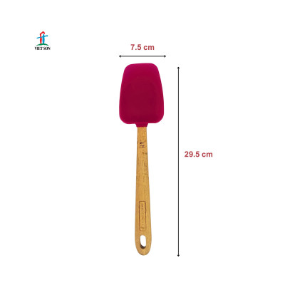 Phới Muỗng Silicon VIETSON Làm Bánh, Dụng Cụ Bếp Đa Năng