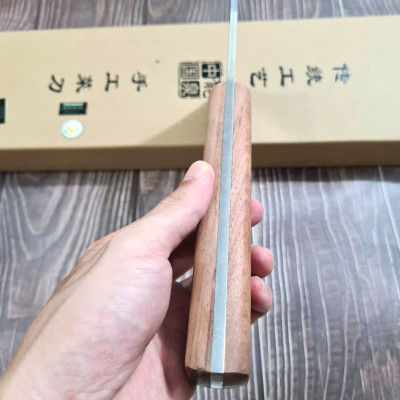 DAO - DAO BẾP NHẬT BẢN AZUCHI THÉP DAMASCUS MÃ A4 DT121 nt topcomshop vn