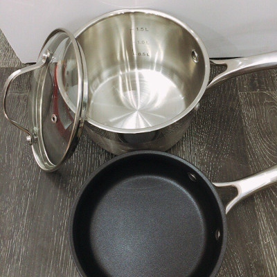 Bộ nồi và chảo inox Elmich baby EL-3795 size 16cm